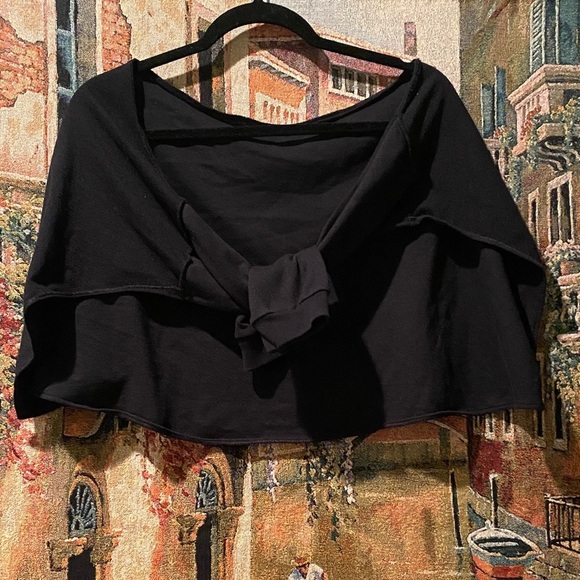 Vintage Bobbie Brooks Cream Cardigan and Separate Black Shaw - Picture 6 of 7